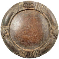 Yoruba-, Bzw. Ifá-Wahrsagebrett (sog. "Opon Ifá") Aus Nigeria. Durchmesser 32 Cm - Andere & Zonder Classificatie