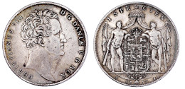 Speciesdaler 1847 FF. Sehr Schön, Kl. Kratzer. Hede 3C. Sieg 13.3. - Denmark