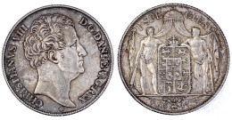 Speciesdaler 1847 VS. Sehr Schön/vorzüglich, Schöne Patina. Hede 3 F. - Dänemark