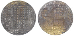 Messing-Kalendermedaille 1782. 37 Mm. Sehr Schön/vorzüglich. Strothotte 1782-2. - Other & Unclassified