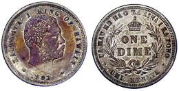 One Dime 1883. Sehr Schön/vorzüglich, Schöne Patina. Krause/Mishler 3. - Other - Oceania