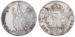 8 Lire 1797. 33,00 G. Gutes Sehr Schön, Kl. Kratzer, Schrötlingsfehler Am Rand. Lunardi 364. Davenport. 1370. - Genua