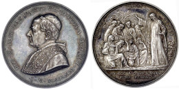 Silbermedaille 1922 Von Mistruzzi. 300-Jahrfeier Der Kongregation Propaganda Fidei (Organisation Des Missionswesens). 44 - Vaticano (Ciudad Del)