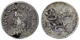 2 Mark 1670. Sehr Schön. Glück 83. - Schweden