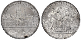 5 Franken (Schützentaler) Lausanne 1876. Auflage 20000 Ex. Vorzüglich, Kl. Randfehler. Divo 56. HMZ 2-1343k. - Other & Unclassified