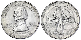 1/2 Dollar Fort Vancouver Centennial 1925, Philadelphia. Gutes Vorzüglich, Min. Berieben, Selten. Krause/Mishler 158. - Sonstige & Ohne Zuordnung