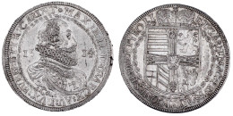 Reichstaler 1614, Hall. Mzm. Christof Örber. 28,36 G. Vorzüglich/Stempelglanz, Selten. Davenport. 3320. Voglhuber 122 VI - Gouden Munten