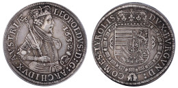 Reichstaler 1632, Hall. 28,59 G. Gutes Sehr Schön, Feine Tönung. Voglhuber 183/IV Var. Davenport. 3338. - Gouden Munten