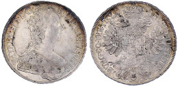 Konventionstaler 1762, Wien. 27,78 G. Vorzüglich, Min. Kratzer. Herinek 411. Davenport. 1112. - Gouden Munten