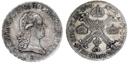 1/2 Kronentaler 1791 H, Günzburg. Sehr Schön/vorzüglich. Herinek 47. - Gold Coins