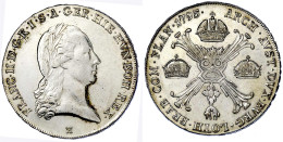 Kronentaler 1795 H, Günzburg. 29,33 G. Sehr Schön/vorzüglich, Etwas Berieben, Leicht Justiert Und Kratzer. Herinek 484.  - Gold Coins
