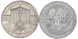 2 Stück: 50 Schilling 1968, 50 Jahre Republik, Beleuchtetes Parlament Und 1970 Universität Insbruck, Innenfelder Der Vs. - Oesterreich