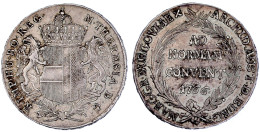 Konventionstaler 1766. Kronenbügel Nach Links. 28,00 G. Sehr Schön/vorzüglich. Herinek 497. Davenport. 1148. - Pièces De Monnaie D'or