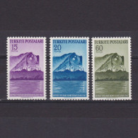 TURKEY 1947, Mi #1199-1201, Trains, Railways, MH - Nuovi