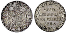 Ausbeutetaler 1834. Gutes Vorzüglich, Schöne Patina. Jaeger 59. Thun 2. AKS 15. - Gold Coins