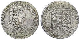 2/3 Taler (Gulden) 1678 CP, Zerbst. 16,67 G. Sehr Schön. Mann 252. Davenport. 202. - Monedas En Oro