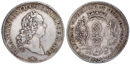 Konventionstaler 1765, Mit Titel Franz I. 27,84 G. Am Ende Der Umschrift Ein Röschen. 27,83 G. Sehr Schön. Forster 655.  - Gouden Munten