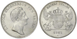 Kronentaler 1832. Mit Stern Und Ohne Punkt Hinter Baden. Prägefrisch/fast Stempelglanz. Jaeger 47. Thun 19. AKS 78. - Pièces De Monnaie D'or