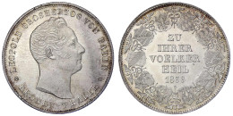 Kronentaler 1836. ZU IHRER VÖLKER HEIL. Stempelglanz, Prachtexemplar, Sehr Selten In Dieser Erhaltung. Jaeger 51. Thun 2 - Gold Coins