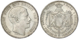 Vereinsdoppeltaler 1854. Prägefrisch/fast Stempelglanz, Vs. Kl. Kratzer, Sehr Selten In Dieser Erhaltung. Jaeger 71a. Th - Pièces De Monnaie D'or