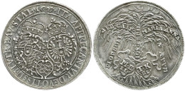 Silberabschlag Von Den Stempeln Des Doppeldukaten 1697, München. Präsent Der Bayerischen Landstände Zur Geburt Des Prinz - Gold Coins