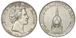 Geschichtstaler 1836. Ottokapelle Kiefersfelden. Sehr Schön/vorzüglich, Gereinigt. Jaeger 53. Thun 71. AKS 138. - Gold Coins