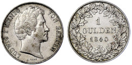 Gulden 1840. Sehr Schön/vorzüglich. Jaeger 62. AKS 78. - Goldmünzen