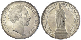 Geschichtsdoppeltaler 1849, Standbild Des Roland De Latre/Lasso. Vorzüglich, Selten. Jaeger 88. Thun 94. AKS 165. - Gold Coins