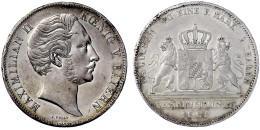 Doppeltaler 1855. Sehr Schön/vorzüglich, Randfehler. Jaeger 85. Thun 91. AKS 146. - Pièces De Monnaie D'or