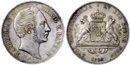 Doppeltaler 1860. Sehr Schön/vorzüglich, Vs. Kratzer. Jaeger 95. Thun 99. AKS 147. - Pièces De Monnaie D'or