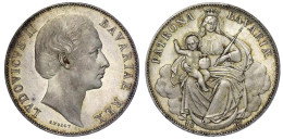 Madonnentaler 1867. Fast Stempelglanz, Prachtexemplar Mit Feiner Tönung. Jaeger 107. Thun 105. AKS 176. - Gold Coins