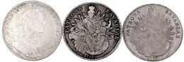 3 X Madonnentaler: 1756, 1765 Und 1770. Fast Sehr Schön Und Sehr Schön - Pièces De Monnaie D'or