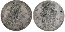 2/3 Taler 1703 HFH, Magdeburg. Sehr Schön, Kl. Schrötlingsfehler. V. Schrötter 118. Davenport. 292. - Pièces De Monnaie D'or