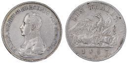 Taler 1817 A, Berlin. Gutes Sehr Schön, Etwas Berieben. Jaeger 37. Thun 246. AKS 13. Olding 106. - Pièces De Monnaie D'or