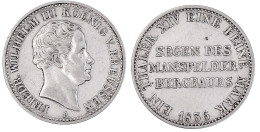 Ausbeutetaler 1836 A. Gutes Sehr Schön. Jaeger 63. AKS 18. Olding 184. - Pièces De Monnaie D'or