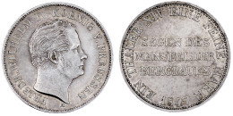 Ausbeutetaler 1847 A. Vorzüglich. Jaeger 75. Thun 257. AKS 75. - Pièces De Monnaie D'or