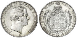 Vereinsdoppeltaler 1848 A. Mit Gutachten Von Rüdiger Kaiser V. 24.7.1997. Sehr Schön, Kl. Randfehler, Sehr Selten. Jaege - Pièces De Monnaie D'or