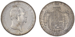 Vereinsdoppeltaler 1856 A. Vorzüglich/Stempelglanz, Kl. Kratzer. Jaeger 82. AKS 70. Olding 303. - Pièces De Monnaie D'or