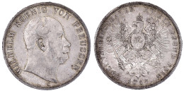 Vereinsdoppeltaler 1867 C, Frankfurt A.M. Gutes Vorzüglich. Jaeger 97. Thun 269 C. AKS 96. Olding 412. - Pièces De Monnaie D'or