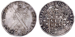 Ausbeutetaler 1667 LW (Lippold Wefer), Clausthal. St. Andreas. 28,64 G. Gutes Sehr Schön, Etwas Belag, Selten Ex. Auktio - Pièces De Monnaie D'or