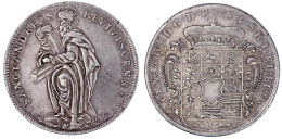 Ausbeutetaler, Sog. Krüppeltaler 1697 HB (Heinrich Bonhorst), Clausthal. St. Andreas. 29,13 G. Sehr Schön/vorzüglich Aus - Gold Coins