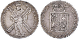 Ausbeutetaler 1766 IWS, Clausthal (Johann Wilhelm Schlemm). St. Andreas. 29,10 G. Sehr Schön, Kl. Randfehler Und Leichte - Gold Coins