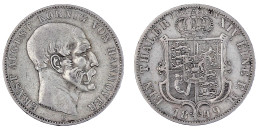 Ausbeutetaler 1849 B, Mit Harz-Segen. Sehr Schön, Selten. Jaeger 80. Thun 168. AKS 133. - Pièces De Monnaie D'or