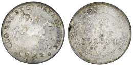 XVI Gute Groschen 1694 JJJ. Wertzahl/Springendes Roß. 16,92 G. Sehr Schön. Welter 1595. Davenport. 372. - Goldmünzen