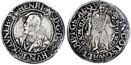 Reichstaler 1554, Goslar. 28,35 G. Schön/sehr Schön, Schöne Patina. Welter 391. Davenport. 9046. - Pièces De Monnaie D'or