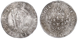 Reichstaler 1631 HS, Wilder Mann, Daneben Blumen. Mit Perlkreis. 28,85 G. Sehr Schön/vorzüglich. Welter 1057 A. Davenpor - Gold Coins