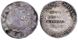 Pfaffenfeind-Taler 1622 Lippstadt. Gerüsteter Arm Aus Wolken Hält Erhobenes Schwert/GOTTES FREUND DER PFAFFEN FEIND. 28, - Pièces De Monnaie D'or