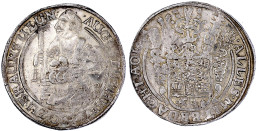 Reichstaler 1644 HS, Zellerfeld. Vorzüglich/Stempelglanz, Prachtexemplar. Welter 797. Davenport. 6348. - Goldmünzen