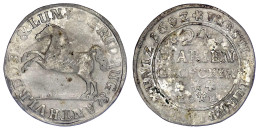 24 Mariengroschen 1692 HCxH. Springendes Ross. Sehr Schön. Welter 2080. - Pièces De Monnaie D'or