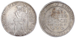 24 Mariengroschen 1700, Wilder Mann. Fast Vorzüglich. Welter 2079. - Pièces De Monnaie D'or